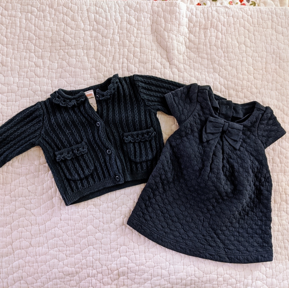 Fall dress and sweater